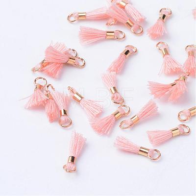 Polycotton(Polyester Cotton) Tassel Pendant Decorations OCOR-S102-11-1