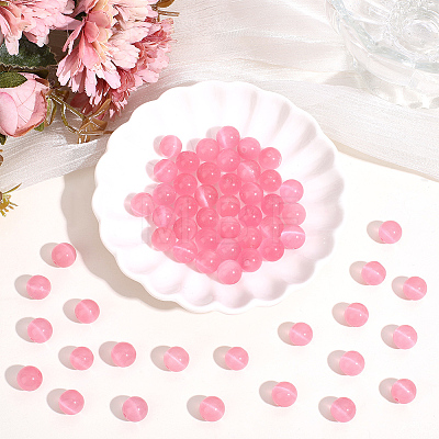 Cat Eye Beads G-PA0001-90B-03-1