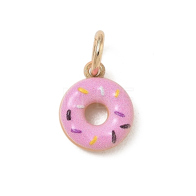 Spray Painted Brass Charms KK-CBAEB58-03A-1