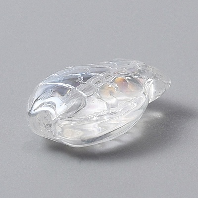 Electroplate Glass Beads EGLA-WH0002-01A-1