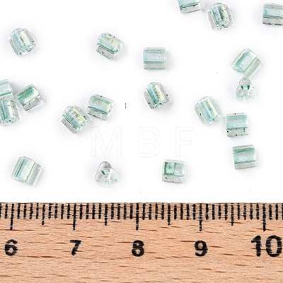 6/0 Transparent Inside Colours Glass Seed Beads SEED-N006-003C-1