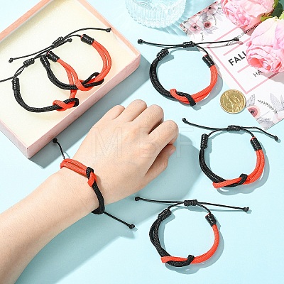 6Pcs Waxed Polyester Cord Bracelets BJEW-YW00018-01-1