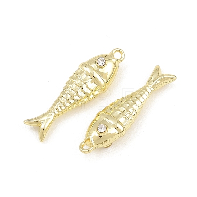 Alloy with Crystal Rhinestone Pendants RB-CBA7AC6-17G-01-1