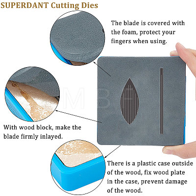 SUPERDANT 1Pc Wood Cutting Dies DIY-SD0001-74B-1