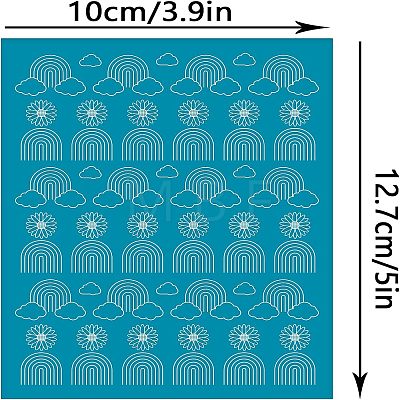 Silk Screen Printing Stencil DIY-WH0341-029-1