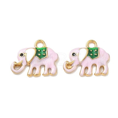 304 Stainless Steel Enamel Pendants STAS-L316-07G-01-1