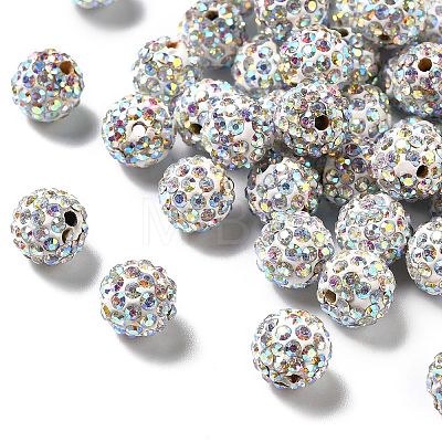 Pave Disco Ball Beads RB-A130-10mm-11-1