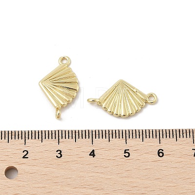 Brass Connector Charms KK-U047-03G-01-1