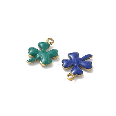 201 Stainless Steel Enamel Charms X-STAS-C138-01G-1