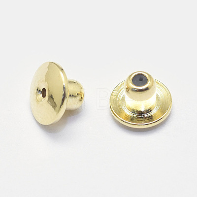 Long-Lasting Plated Brass Ear Nuts X-KK-K193-150G-NF-1