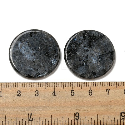 Natural Larvikite Pendants G-B071-01J-1