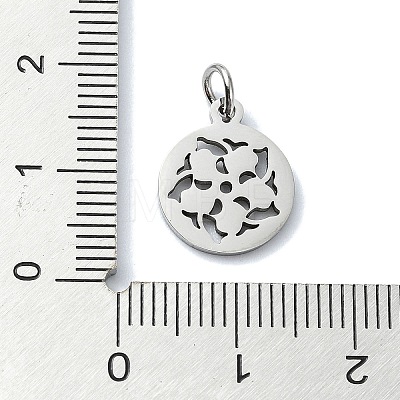 Non-Tarnish 304 Stainless Steel Charms STAS-C097-46P-01-1