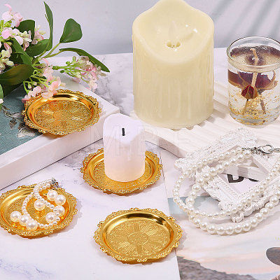 Iron Jewelry Display Plates AJEW-WH0410-259B-01-1