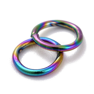 Ion Plating(IP) 304 Stainless Steel Open Jump Rings STAS-CJC0001-26D-1