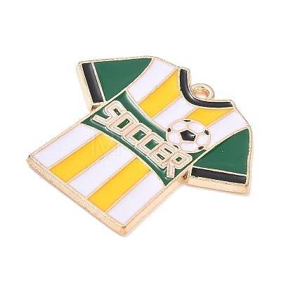Alloy Enamel Pendants AL-CBAD1A5-01I-KCG-1