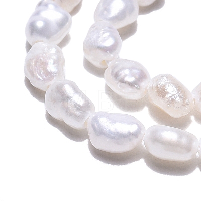 Natural Cultured Freshwater Pearl Beads Strands PEAR-N014-03E-01-1