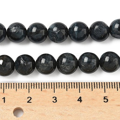 Grade B Natural Tiger Eye Beads Strands G-F591-18-8mm-03-1