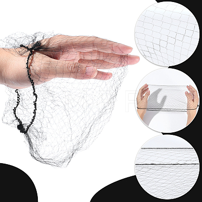 Nylon Stocking Wig Caps DIY-WH0750-333B-1