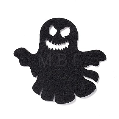 Wool Felt Ghost Party Decorations AJEW-P101-06B-1
