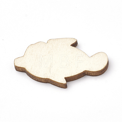 Wooden Cabochons X-WOOD-S040-66-1
