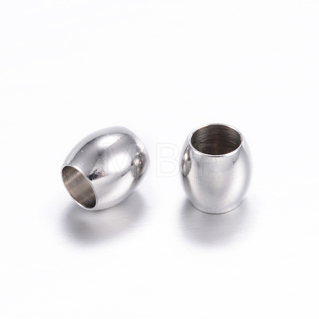 Non-Tarnish 202 Stainless Steel Beads A-STAS-F030-13-1
