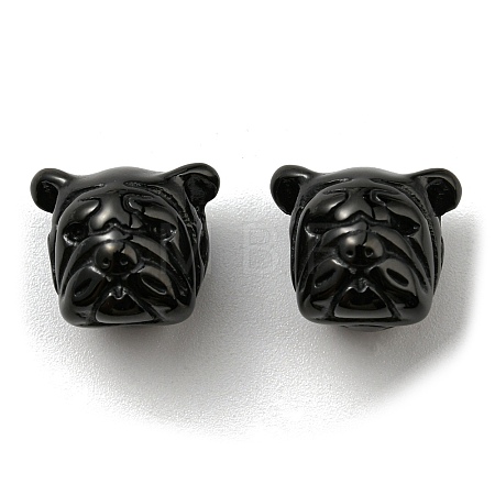 Ion Plating(IP) 304 Stainless Steel Puppy Beads STAS-K152-01B-1