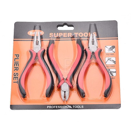 45# Carbon Steel Jewelry Plier Sets PT-T001-07-01-1
