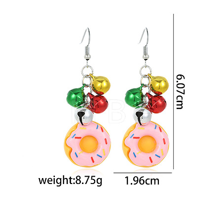 Christmas Alloy Dangle Earrings FS-WGC5D36-21-1
