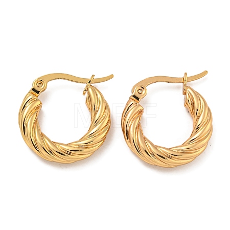 304 Stainless Steel Hoop Earring EJEW-F257-20G-01-1