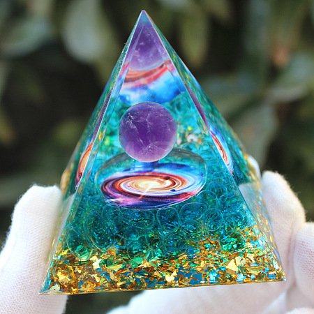Orgonite Pyramid Resin Energy Generators PW-WG94568-18-1