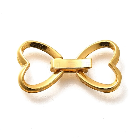 925 Sterling Silver Fold Over Clasps STER-B006-04G-1