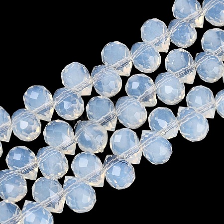 Imitation Jade Glass Beads Strands GLAA-Q116-01A-A02-1