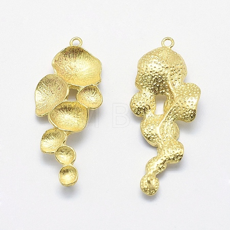 Brass Pendants KK-E716-037C-RS-1