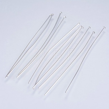 Tarnish Resistant 304 Stainless Steel Flat Head Pins STAS-F145-07P-0.6x50mm-1
