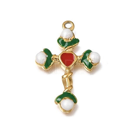 304 Stainless Steel Pendants STAS-N108-78G-02-1