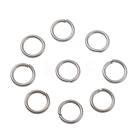Brass Open Jump Rings JRC8MM-B-1