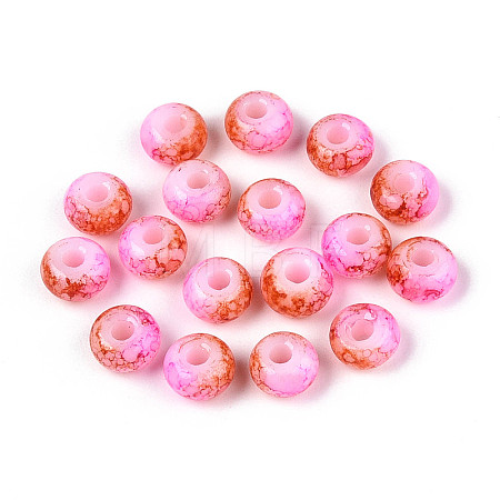 3/0 Baking Paint Glass Beads X1-GLAA-G118-02B-1