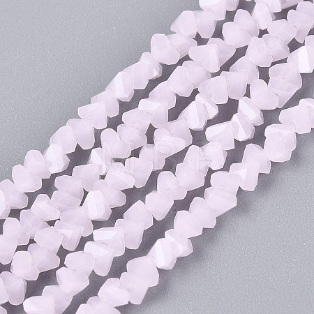 Imitation Jade Glass Beads Strands GLAA-N020-3mm-03-1