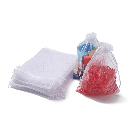 Organza Gift Bags with Drawstring X-OP-R016-17x23cm-04-1