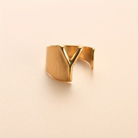 304 Stainless Steel Cuff Rings FS-WGEAFE6-49-1