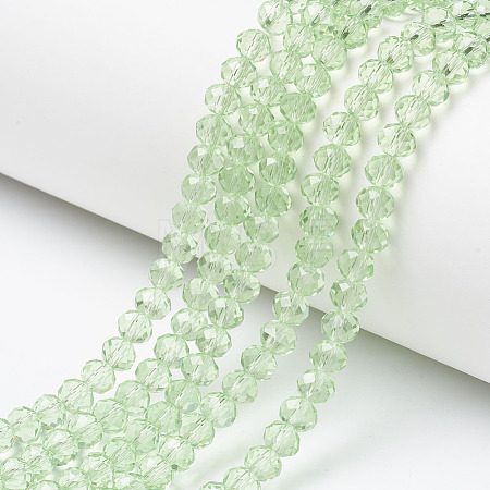 Glass Beads Strands X-EGLA-A034-T4mm-D09-1