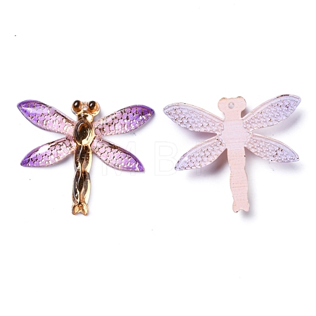 Transparent Resin Pendants RESI-WH0020-020I-1