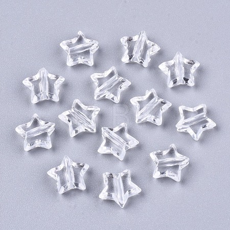 Transparent Acrylic Beads MACR-T036-12-1