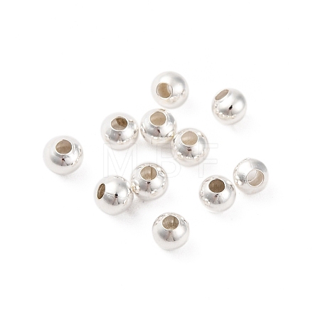 Round Brass Spacer Beads A-KK-L129-37S-1