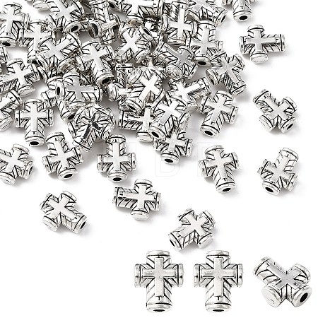 Tibetan Style Zinc Alloy Beads TIBEB-YW0001-10-1