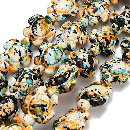 Synthetic Turquoise Beads Strands TURQ-F020-C03-1