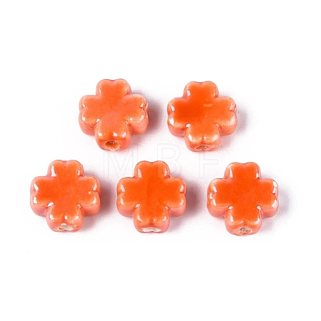 Handmade Porcelain Beads PORC-N012-09H-1