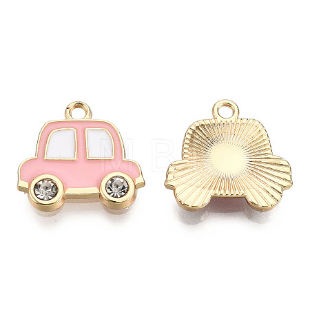 Alloy Enamel Pendants X-ENAM-S119-015B-1
