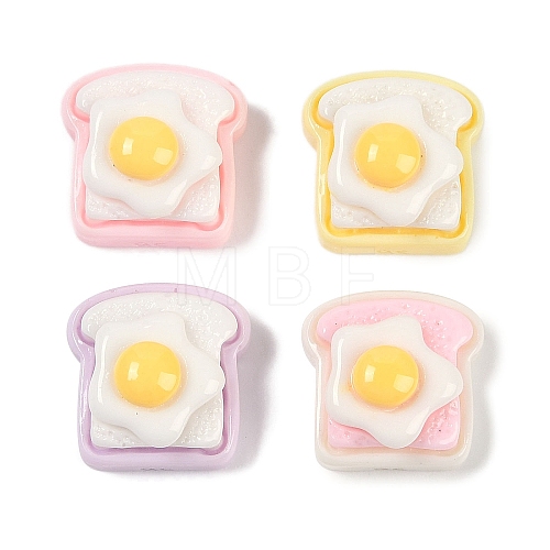 Macaron Color Egg Theme Opaque Resin Decoden Cabochons CRES-M036-10F-1