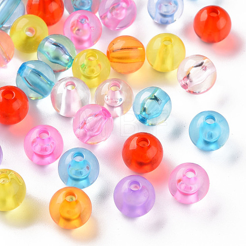 Transparent Acrylic Beads MACR-S370-A8mm-1